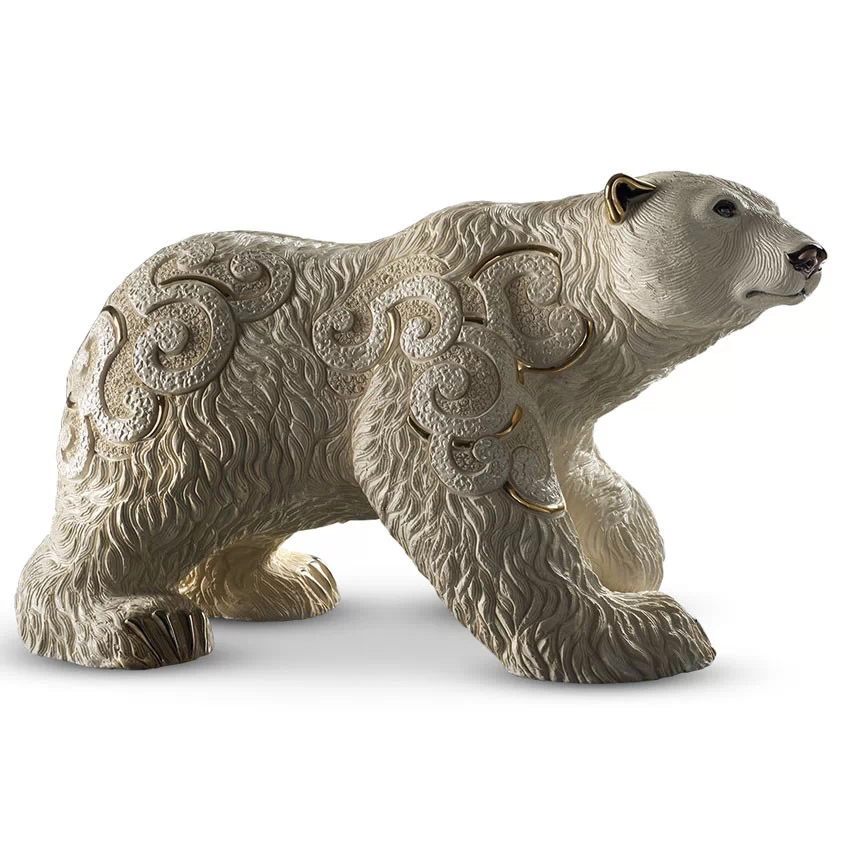 De rosa Скульптура 'Полярный медведь' 