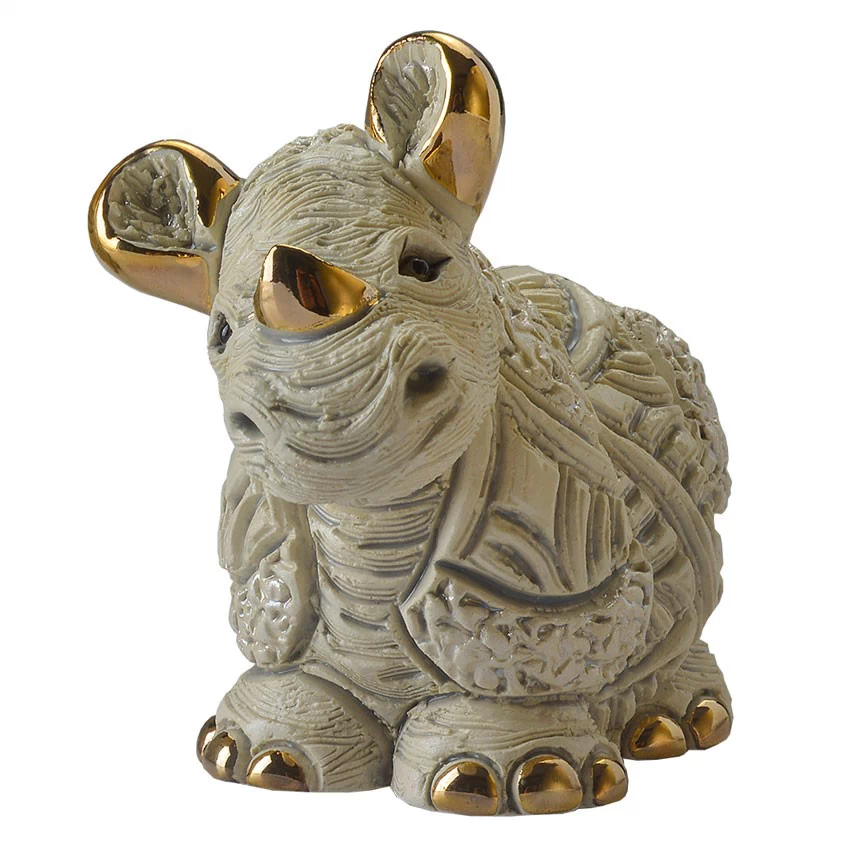 Статуэтка De Rosa 'Детеныш белого носорога'