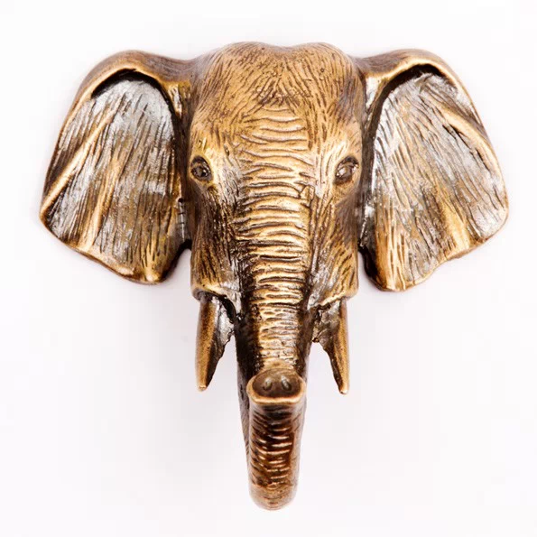 Вешалка - крючок 'Голова слона' малая