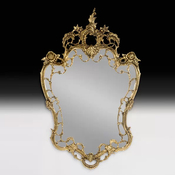 Зеркало настенное 'Император' из бронзы