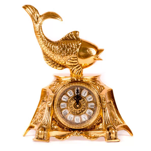 Часы каминные 'Золотая рыбка'