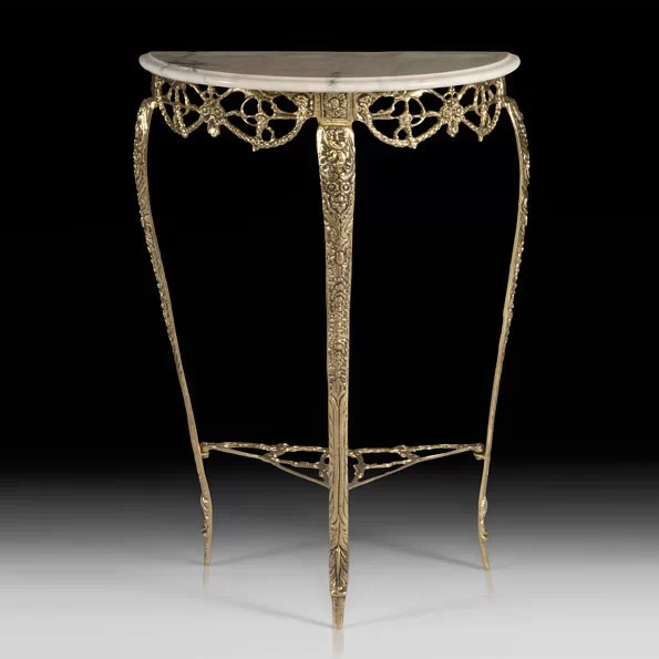 Консольный столик 'Луна' из бронзы