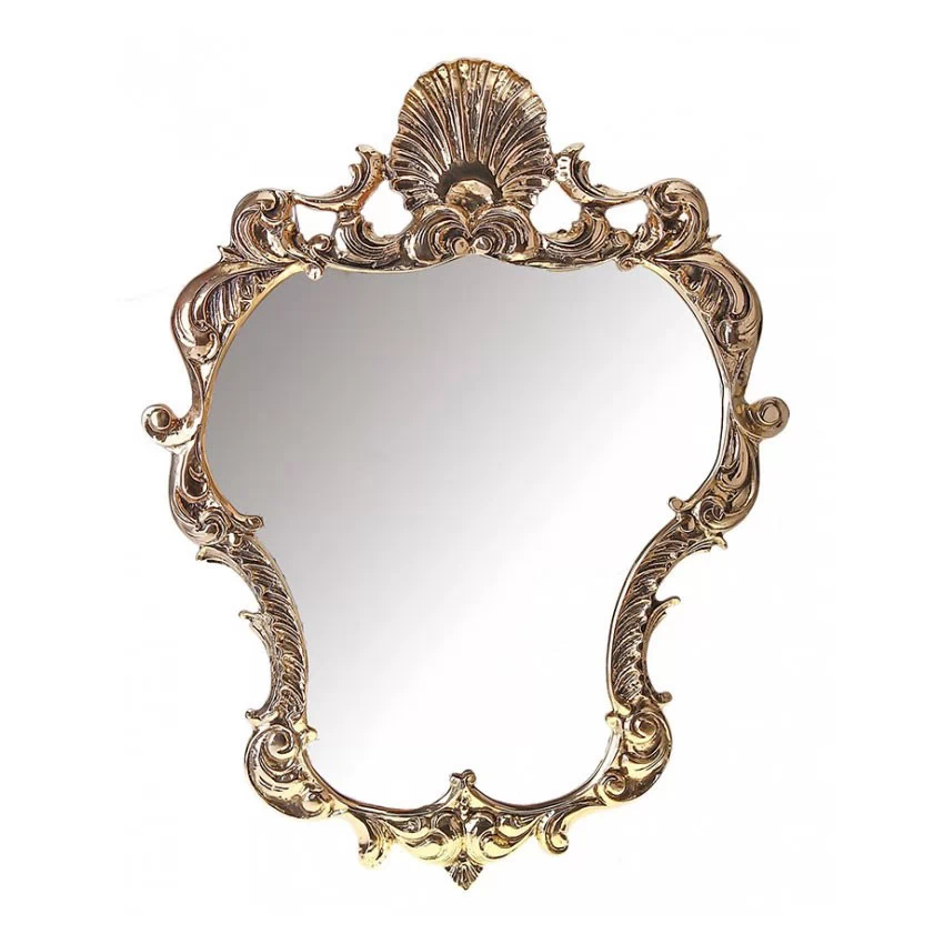 Зеркало настенное 'Принцесса' из бронзы