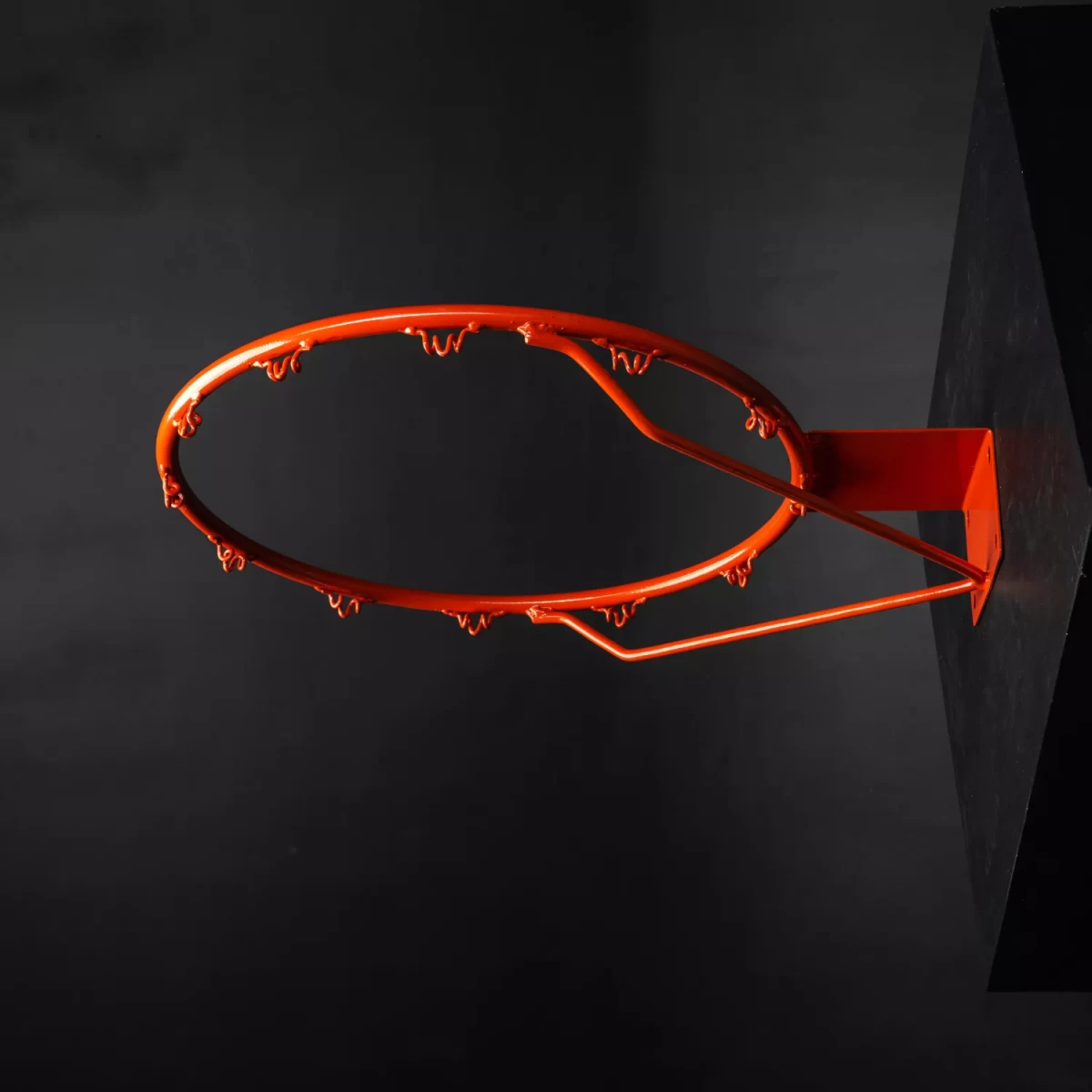 Кольцо баскетбольное DFC R2 45см (18') оранж./красное
