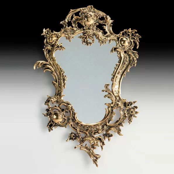 Зеркало настенное 'Д.Жуан' из бронзы