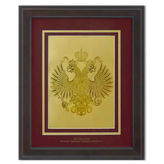 Настенное панно с гербом РФ