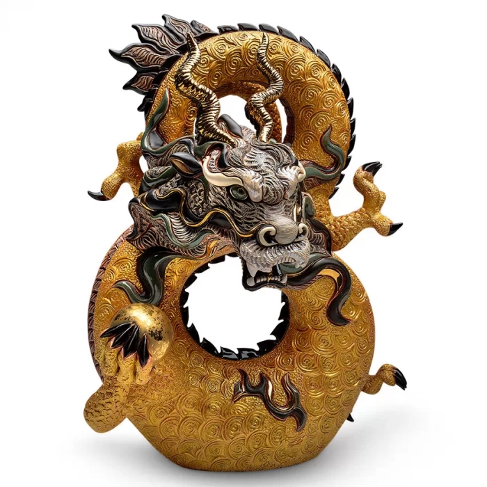 Статуэтка 'Китайский Золотой Дракон' (Ltd 588)|Год Дракона